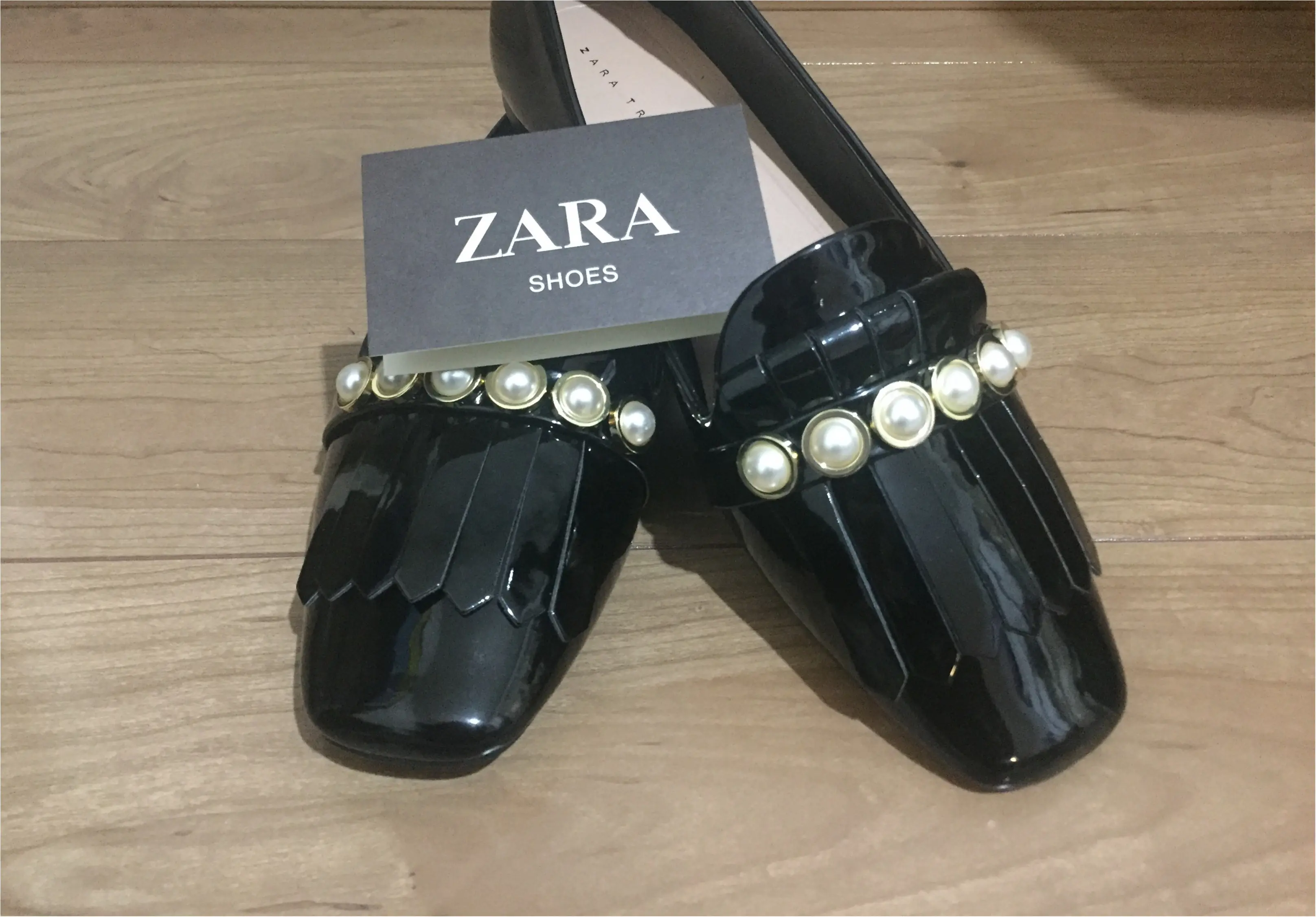 『ZARA』購入blog第三弾✧プチプラなのに凝ったデザインで高見え!1度品薄になりかけたこちらの靴をGETしてきました!_1