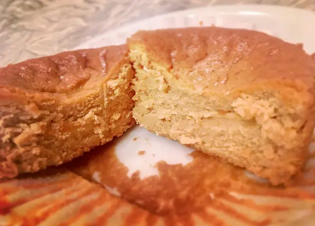 【セブンイレブン】キャラメルバスクチーズケーキを食べてみた_5