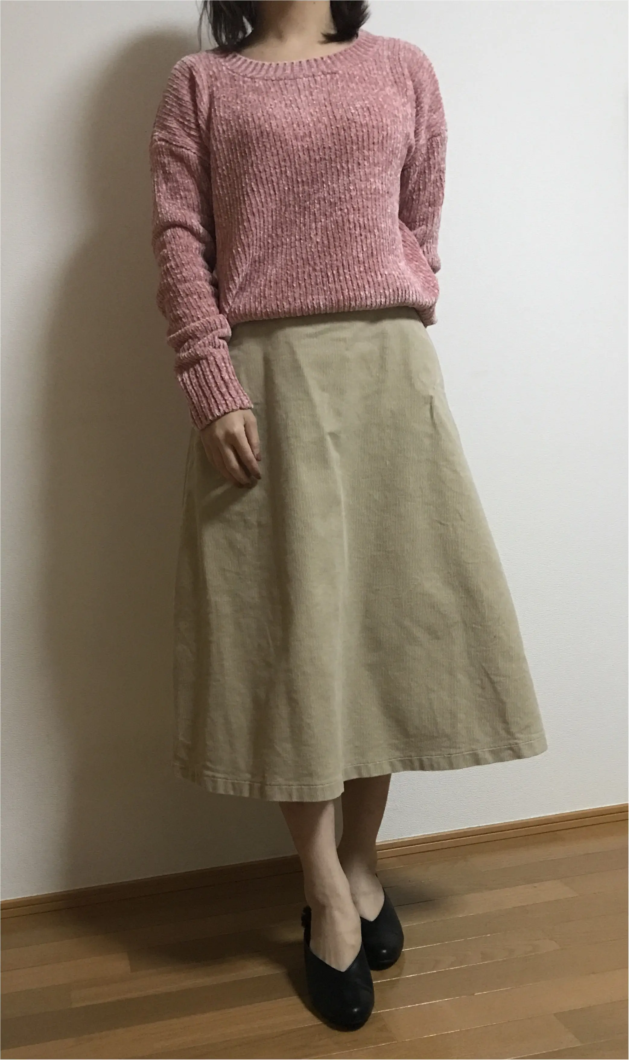 【ユニクロ】買ってよかった!まだまだ使える冬アイテム♡♡《コーデュロイスカート×ニット》の最強コーデを組んでみました❤︎_4