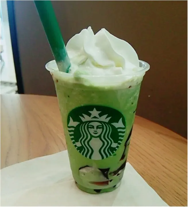 モアハピ部でも話題!スタバの裏メニュー【わらび餅フラペチーノ】頼み方&お味は!?(443 まゆ _1