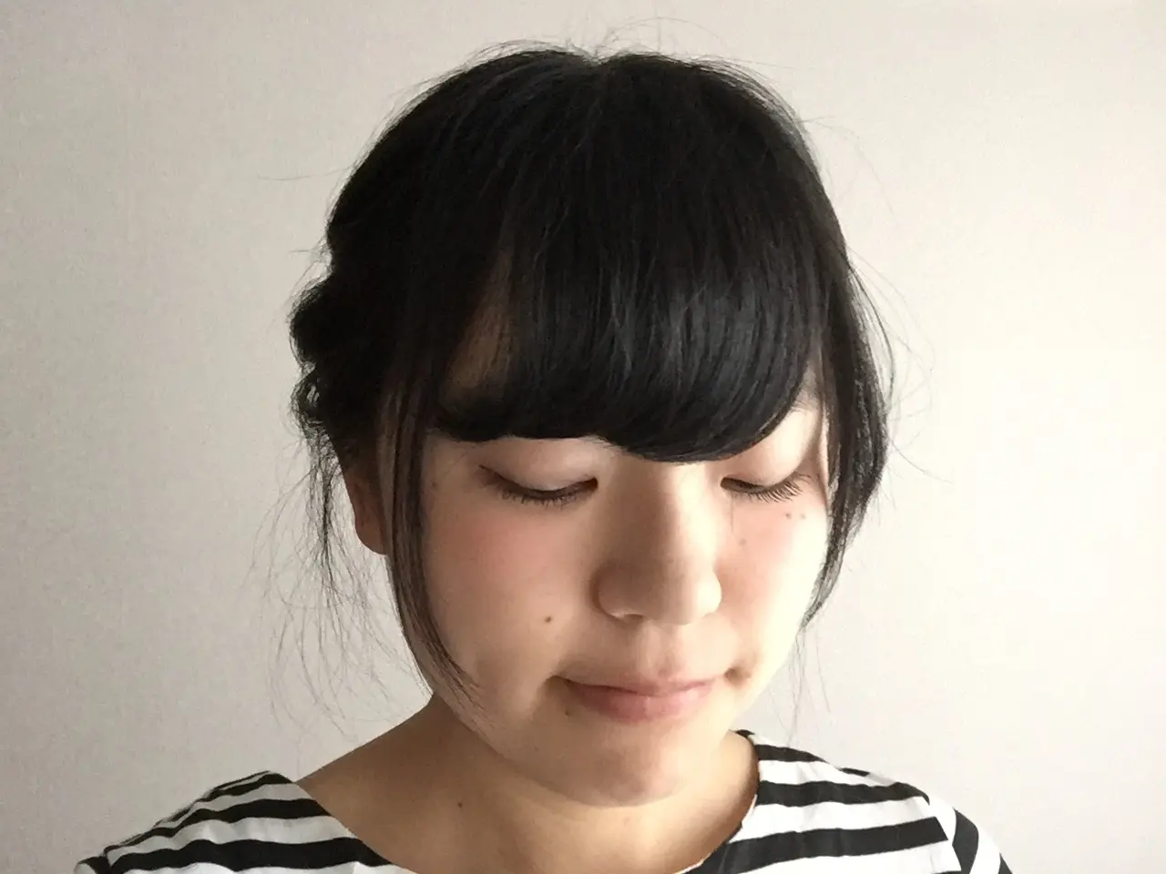 暑い日を乗り切る!ねじってまとめるだけの簡単ヘアアレンジ♡*_4