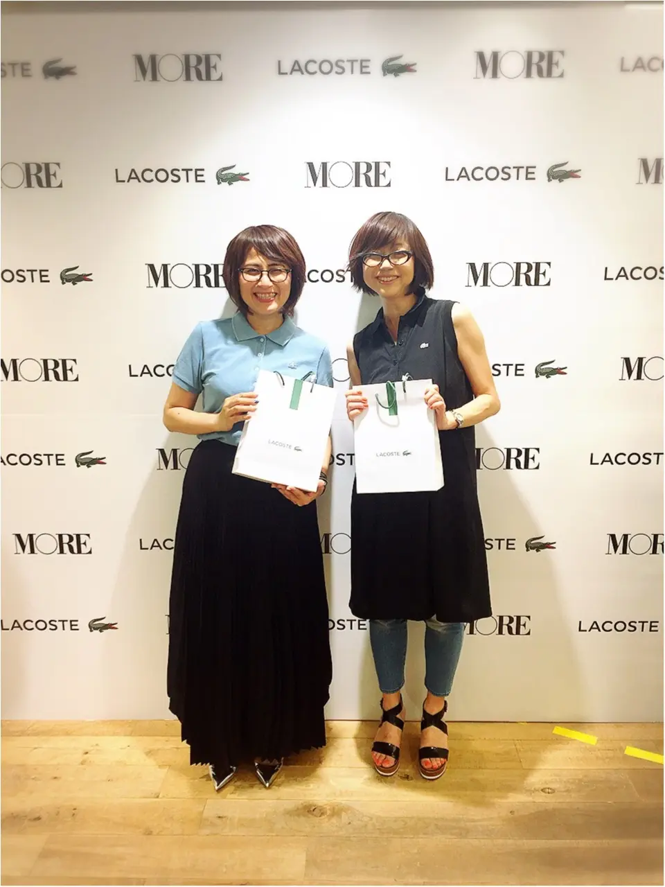 佐藤ありさ・佐藤栞里が1日店長に!ラコステのイベント・レポート♪_18