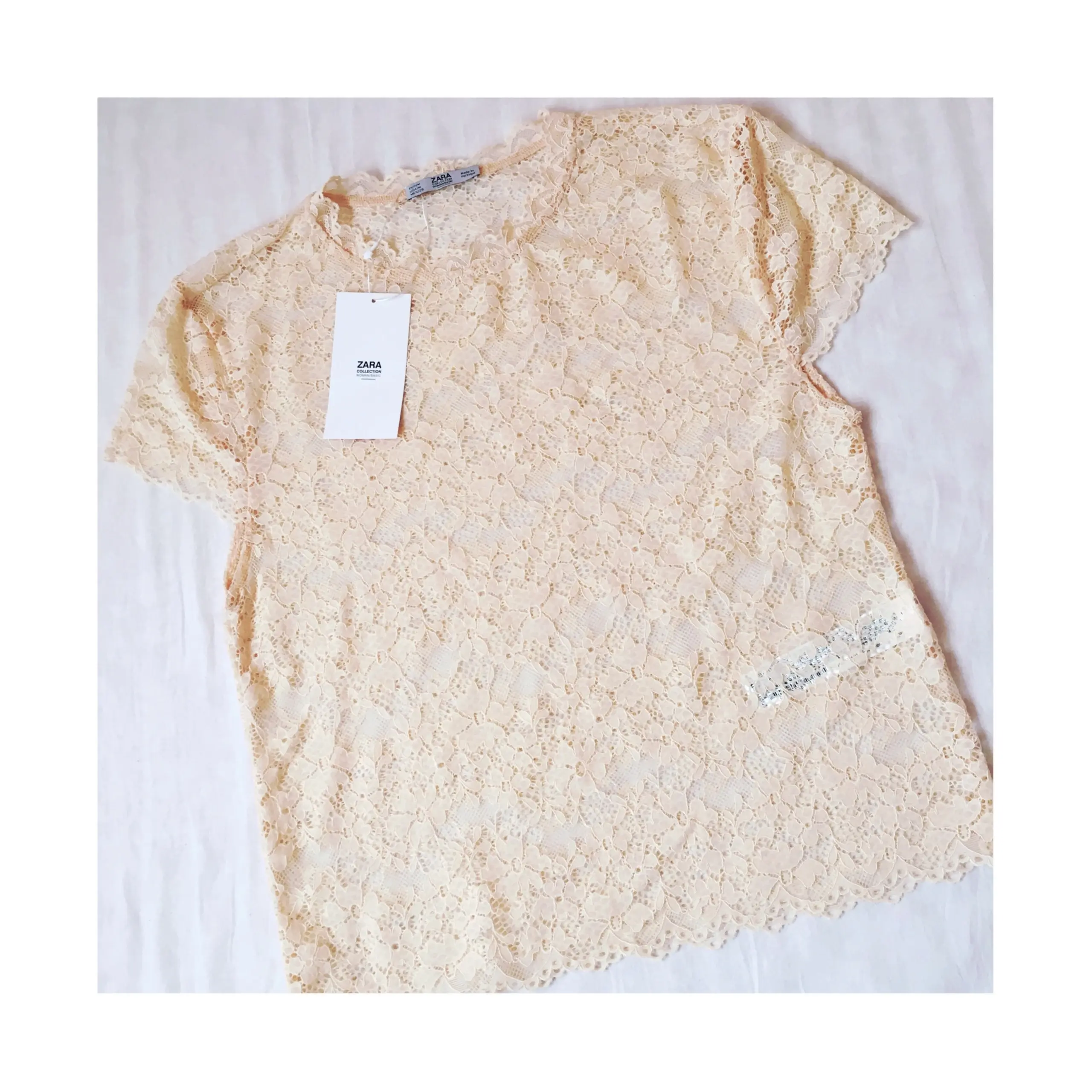《ザラジョ必見!》暑い日でも涼しく着られる★【ZARA】のレーストップスを¥1,590でゲット✌︎❤️_1
