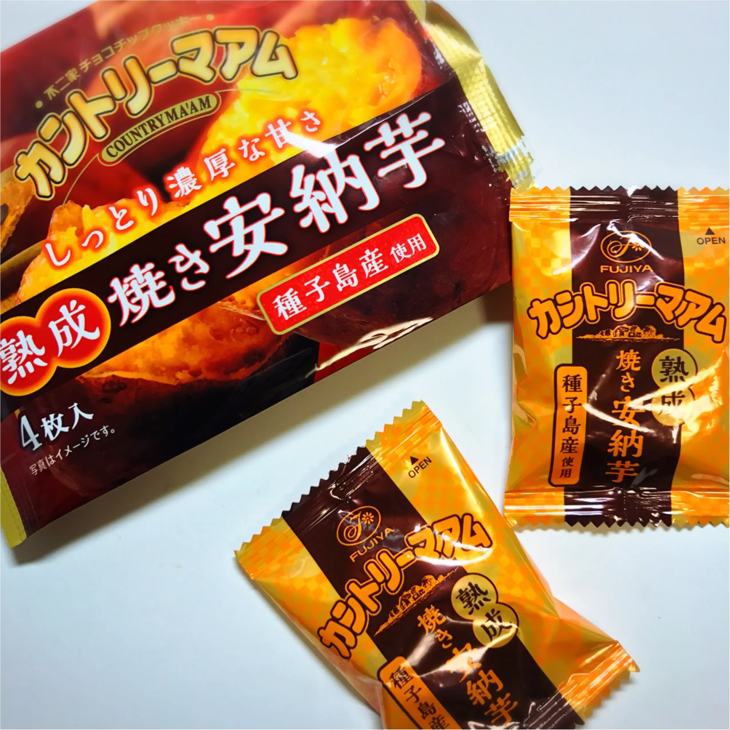 まるで焼き芋!?カントリーマアム新作【熟成焼き安納芋】♡_1