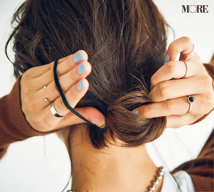 大ヒットヘアアレンジ #木部だんご、ミディアムヘアの人は「ちびだんご」がおすすめ!_2