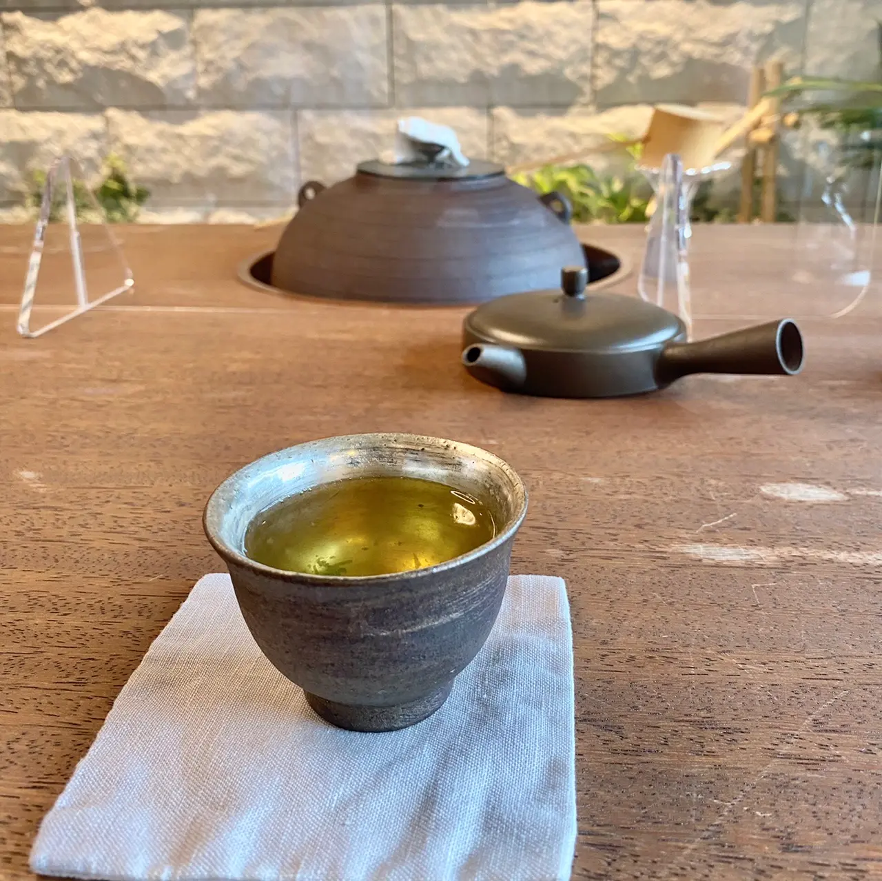 茶樂茶カフェの煎茶