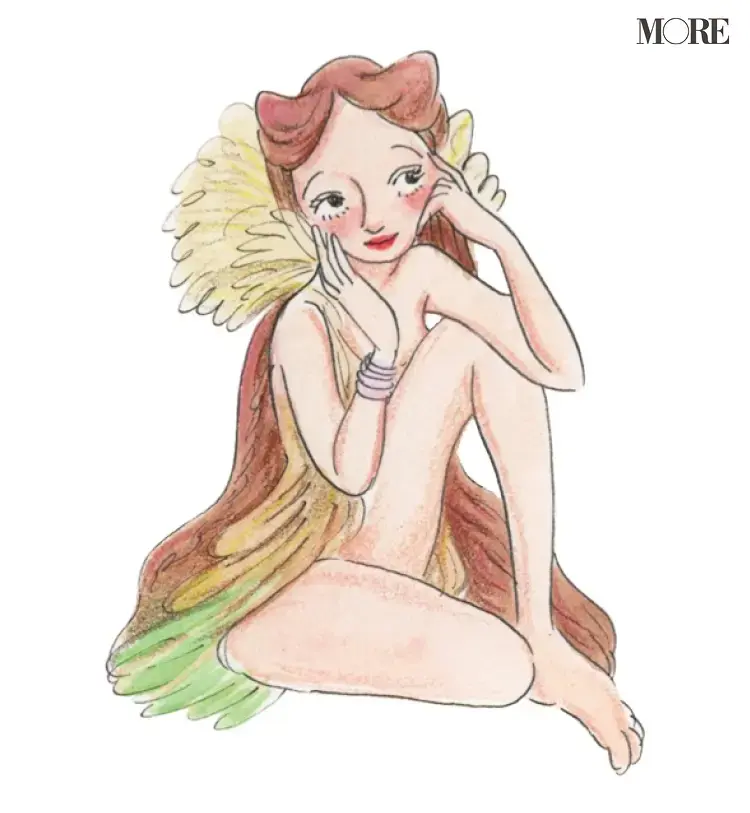 星ひとみ占いの大陸タイプのイラスト