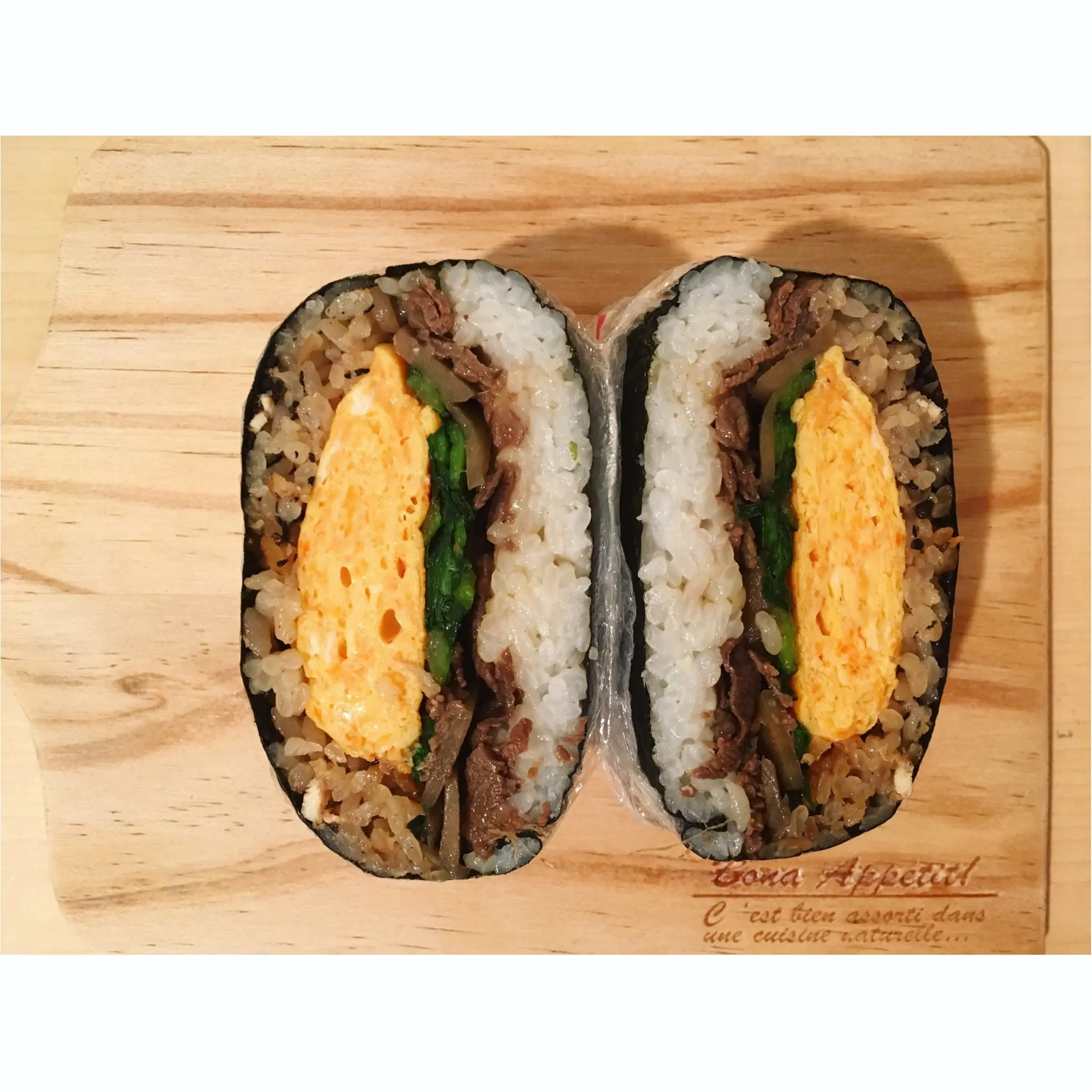 忙しい朝の時間は栄養がぎゅっと詰まった【おにぎらず】いかがですか?はるご飯おにぎらず始めました☺︎_5
