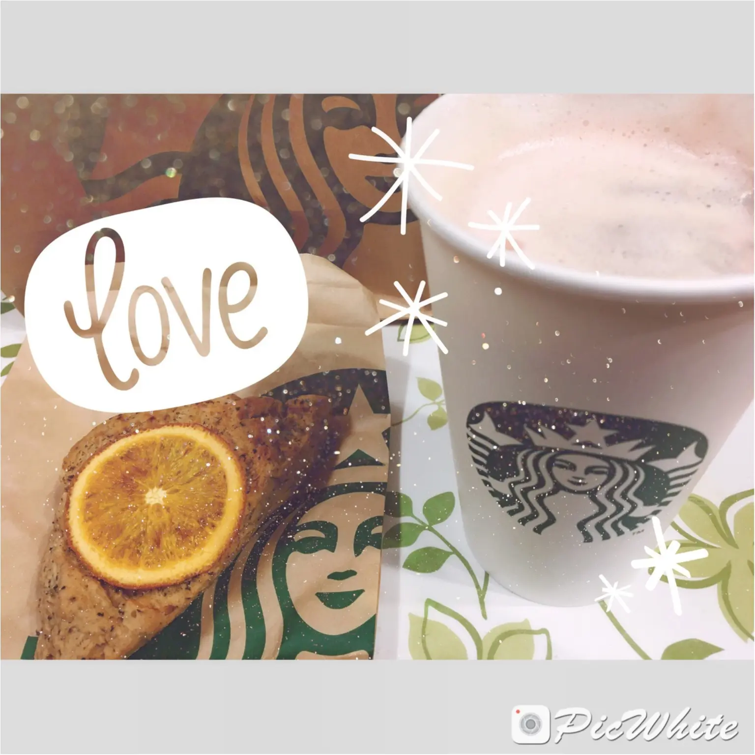 【スタバ】見た目がかわいい!ピンクメドレーティーラテ♡♡_1