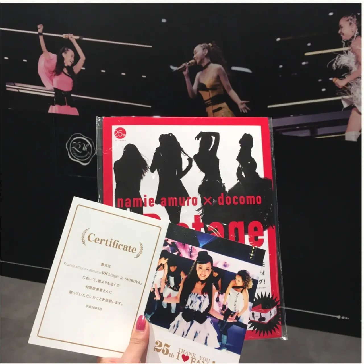 目の前に憧れの安室ちゃんが!namie amuro×docomo VR stageを体験してきました♡_4
