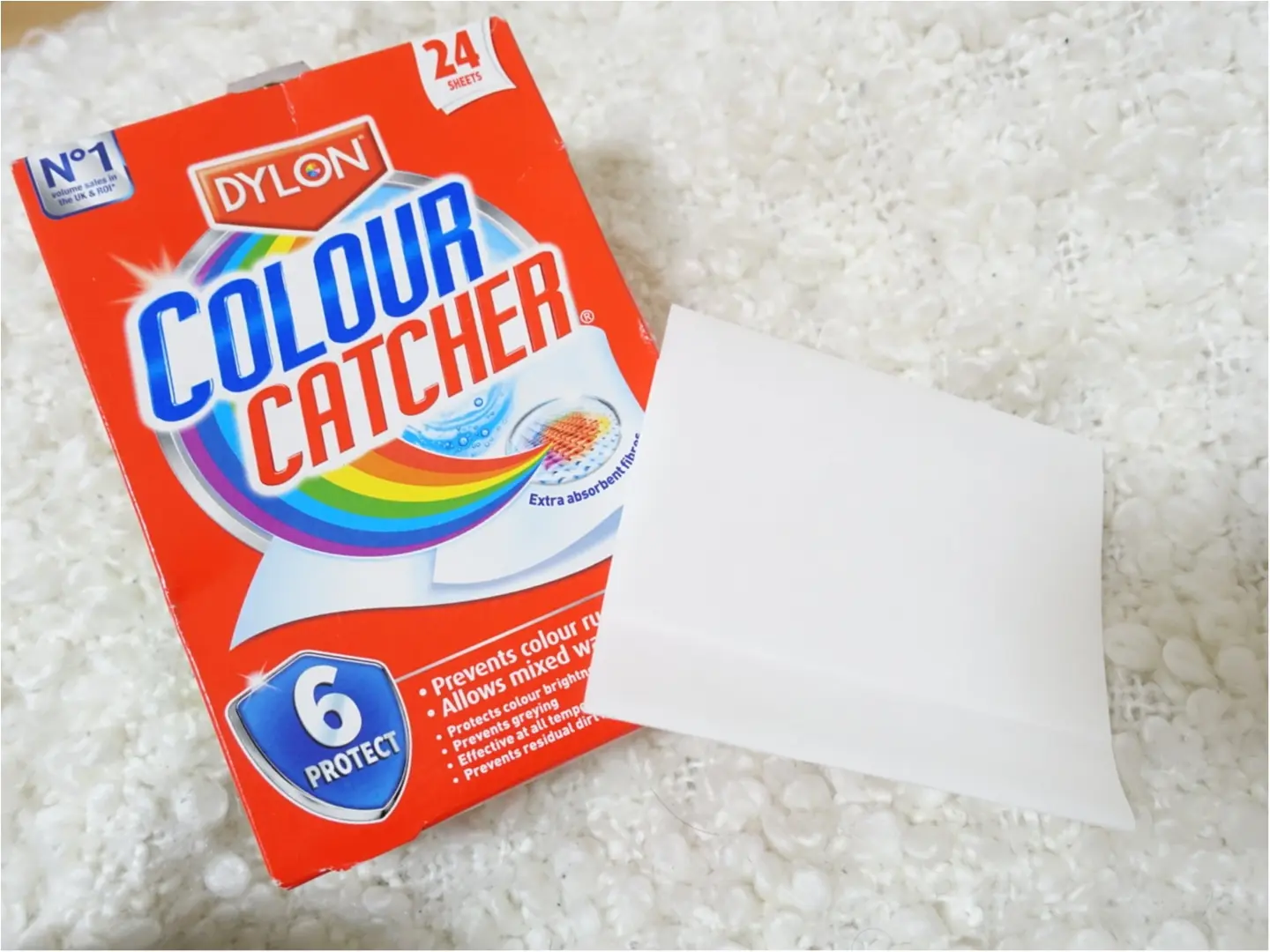 洗濯物を分ける必要なし!《COLOUR CATCHER》があれば色移りは無縁かも?!_1