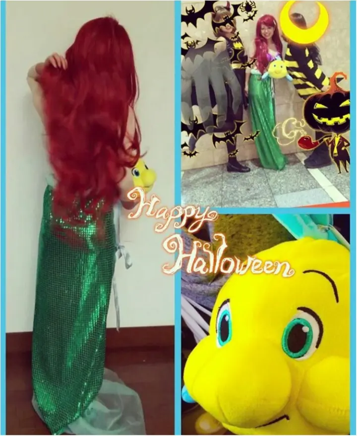 【もうすぐハロウィン】PARTYにもおすすめ、華やか可愛いアイシングクッキー(以前にした仮装の様子も)_3