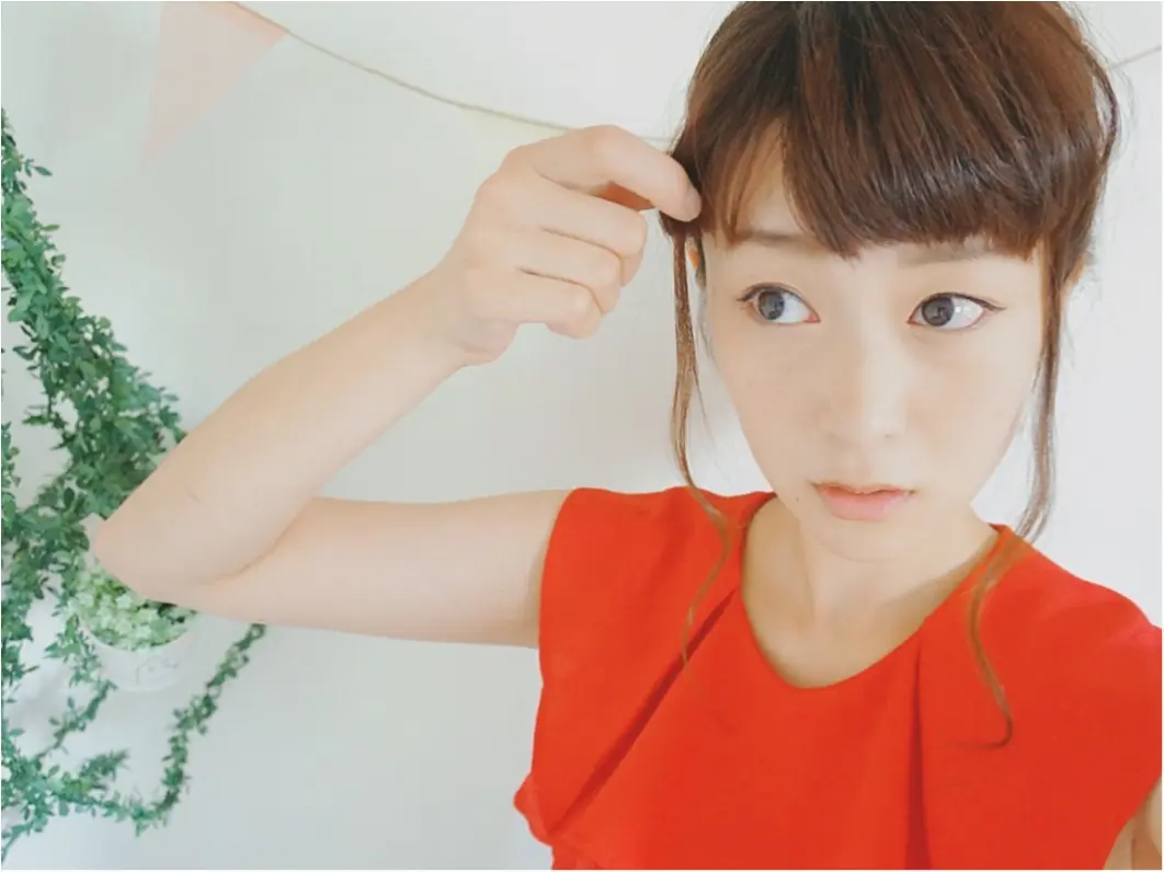 ひと味違うヘアアレンジ!【逆りんぱ】でこなれポニーテール❤️_1