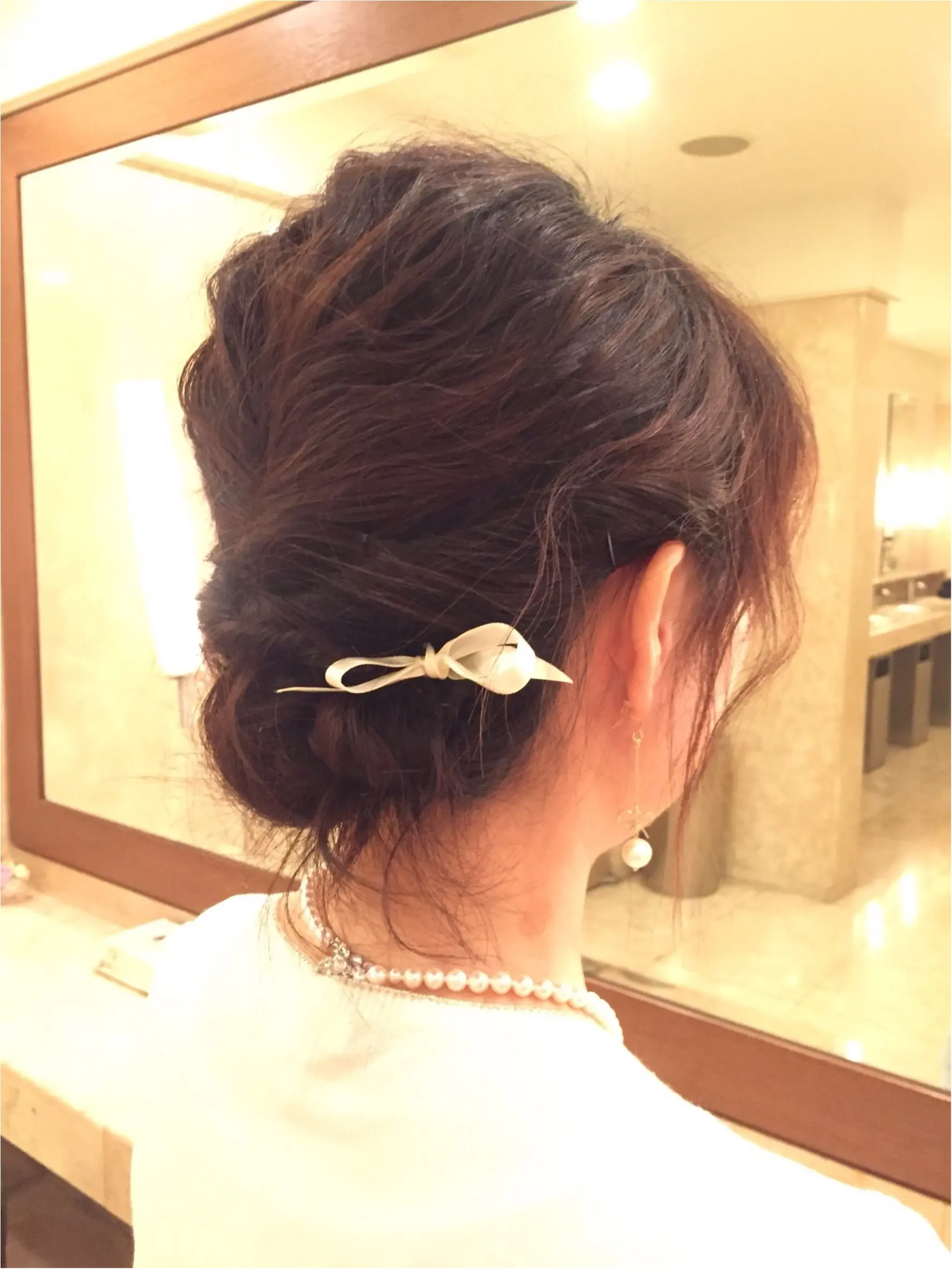 結婚式用ヘアアレンジ_1