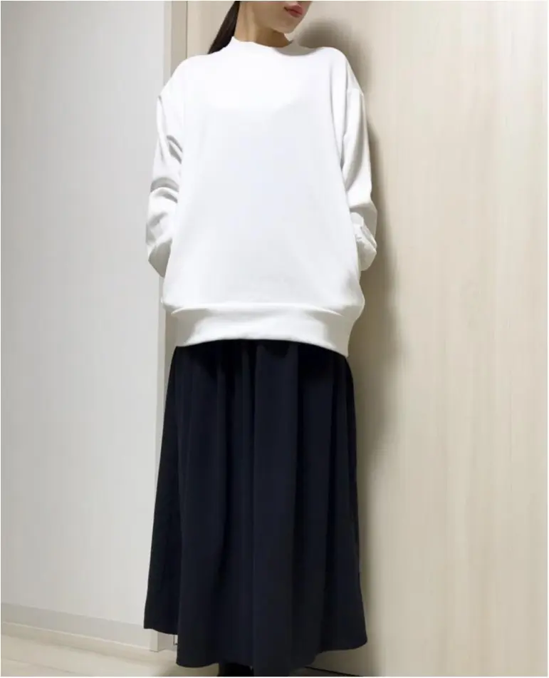 【UNIQLO】【GU】ビッグスウェットがかわいい!!_5