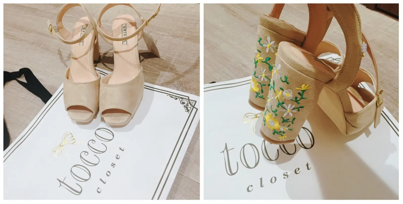 toccoのセール!2017年トレンド「刺繍入り」サンダルを購入したよ♡驚きのプチプライス¥3,000台なのです♩_3
