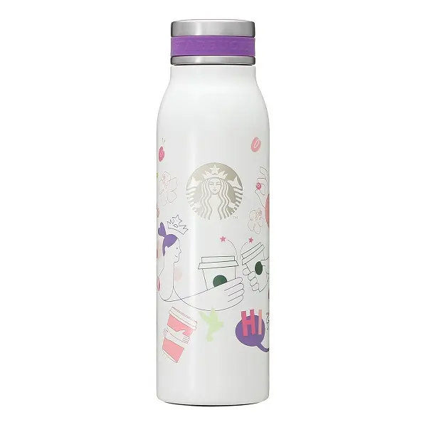 スタバ25周年新作グッズ、ステンレスボトルモーメント444ml