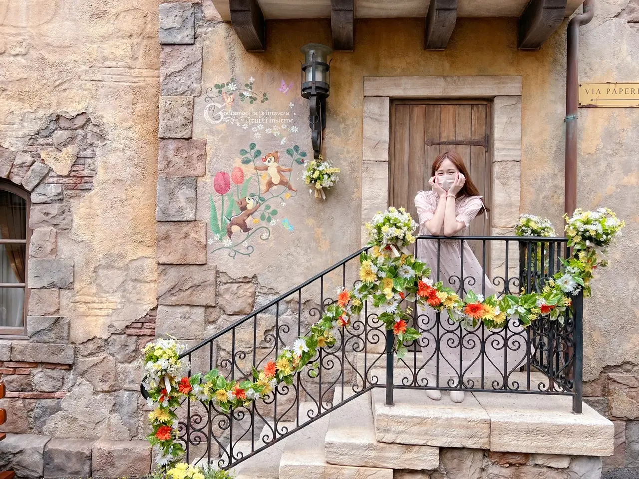 22ディズニーシー 春を大満喫 おすすめ春のフォトスポットはここで決まり Happy Plus ハピプラ