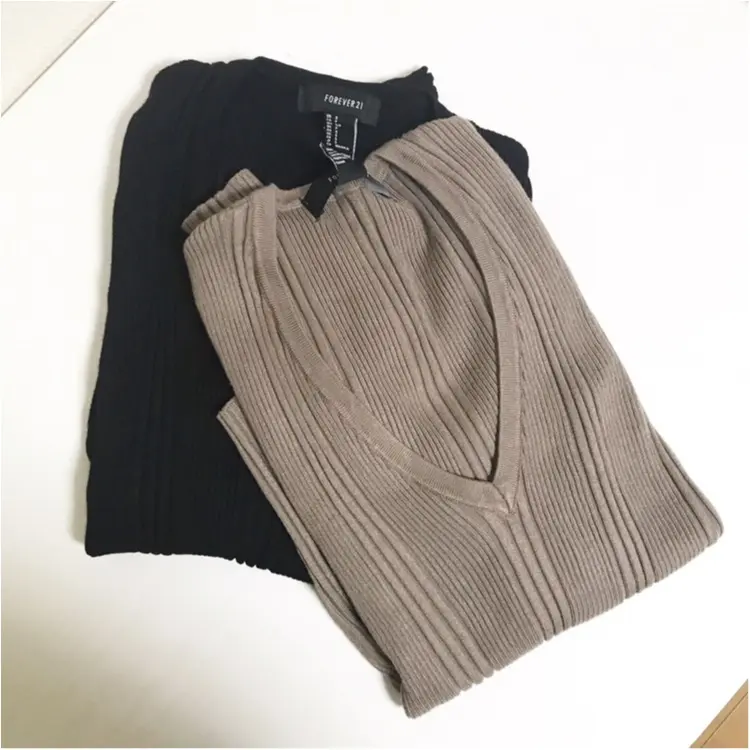 【Fashion】使える〝ピタッと女っぽ♡″ リブニットをまさかの720円でGET★_2
