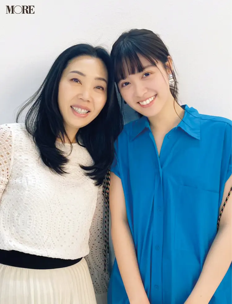 松本愛、憧れの美容家に会えてご満悦♡【モデルのオフショット】_1