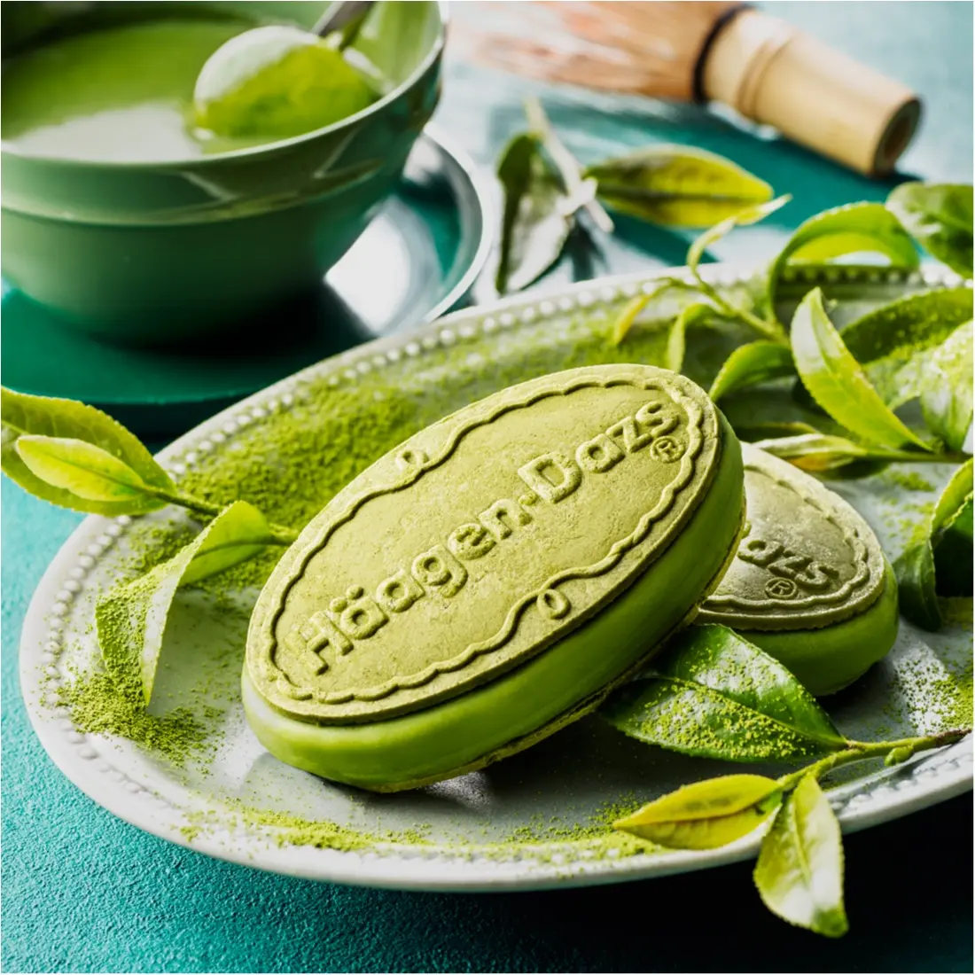 本日発売! 『ハーゲンダッツ』の抹茶20周年記念☆ 抹茶づくしのクリスピーサンド!_1