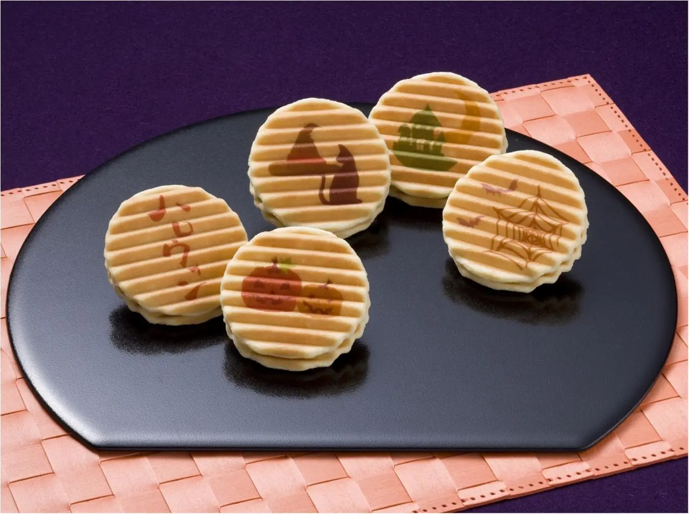 『鼓月』の「千寿せんべい」がハロウィン仕様におめかし☆_1