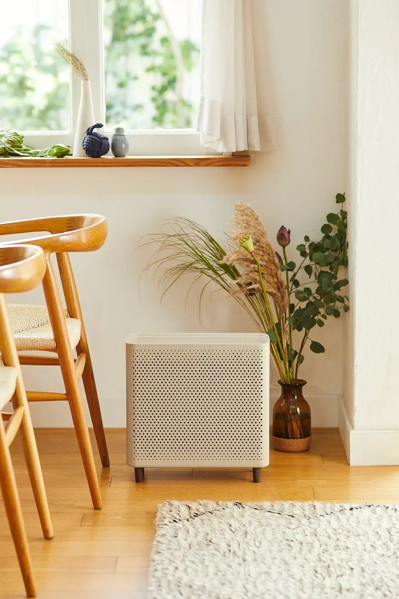 イデアの空気清浄機を部屋に配置