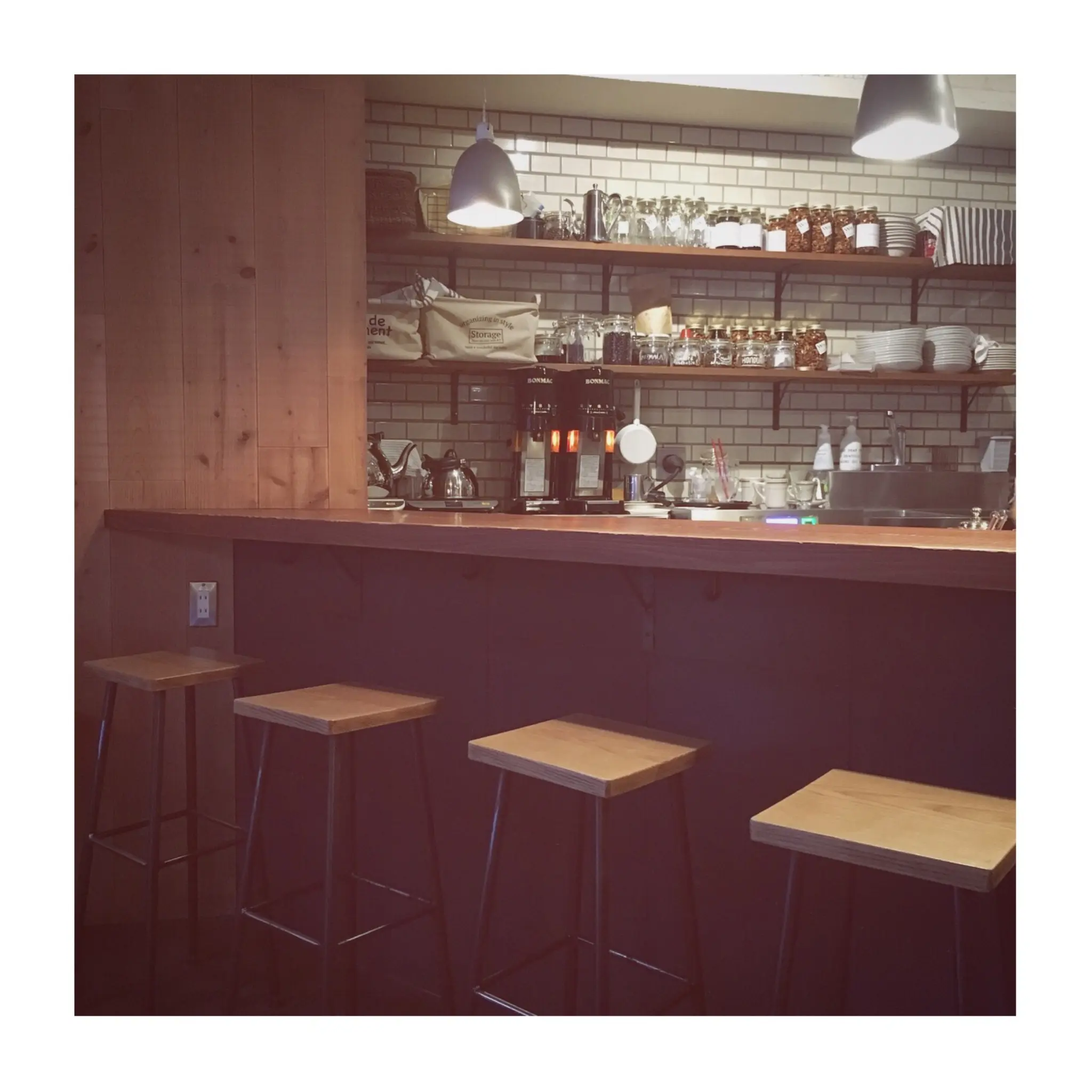 #7【#cafestagram】❤️:《大阪•梅田》バーのようなシックな空間で落ち着くカフェタイムを*「whitebird coffee stand」☻_2