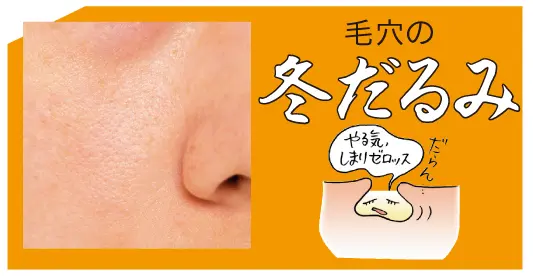 放っておくと一気に老ける!? 恐怖の「毛穴の冬だるみ」を撃退せよ!【落とす編】_1