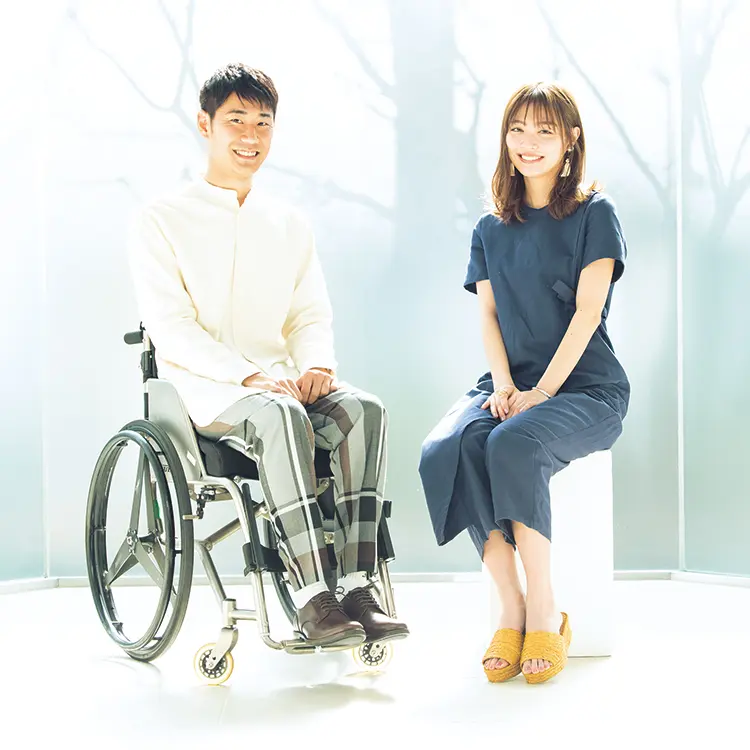 【パラアーチェリー:上山友裕選手(三菱電機所属)×モアモデル:内田理央 Special Talk】だーりおがパラアスリートの“素顔”に迫る!!_1