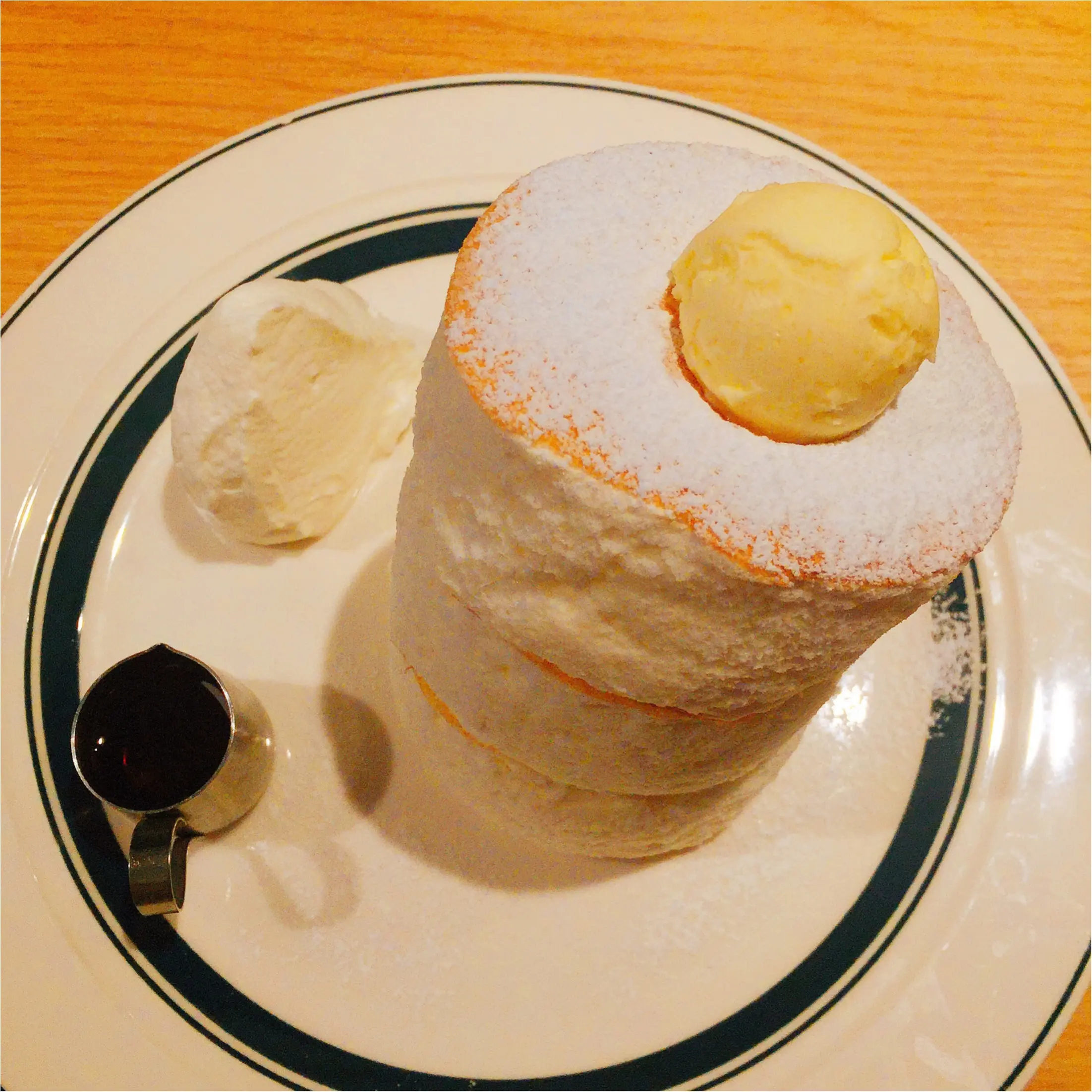 【パンケーキ】1日3回各回20食限定!ぷるっ。ふわっ。大人気『gram』に土曜朝一で並んできました♩_4
