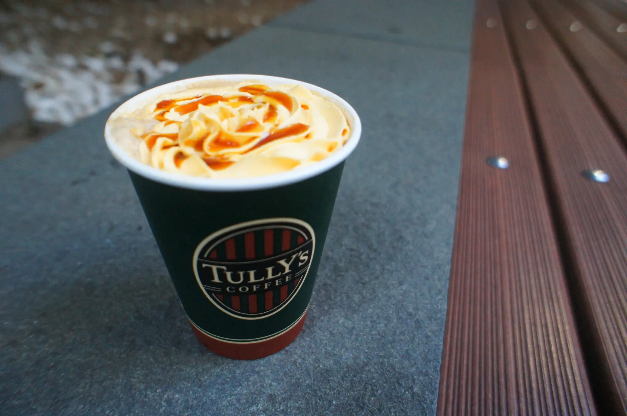 《10/1スタート❤️》季節限定!【TULLY'S】塩キャラメルパンプキンラテを飲んできました☻_1