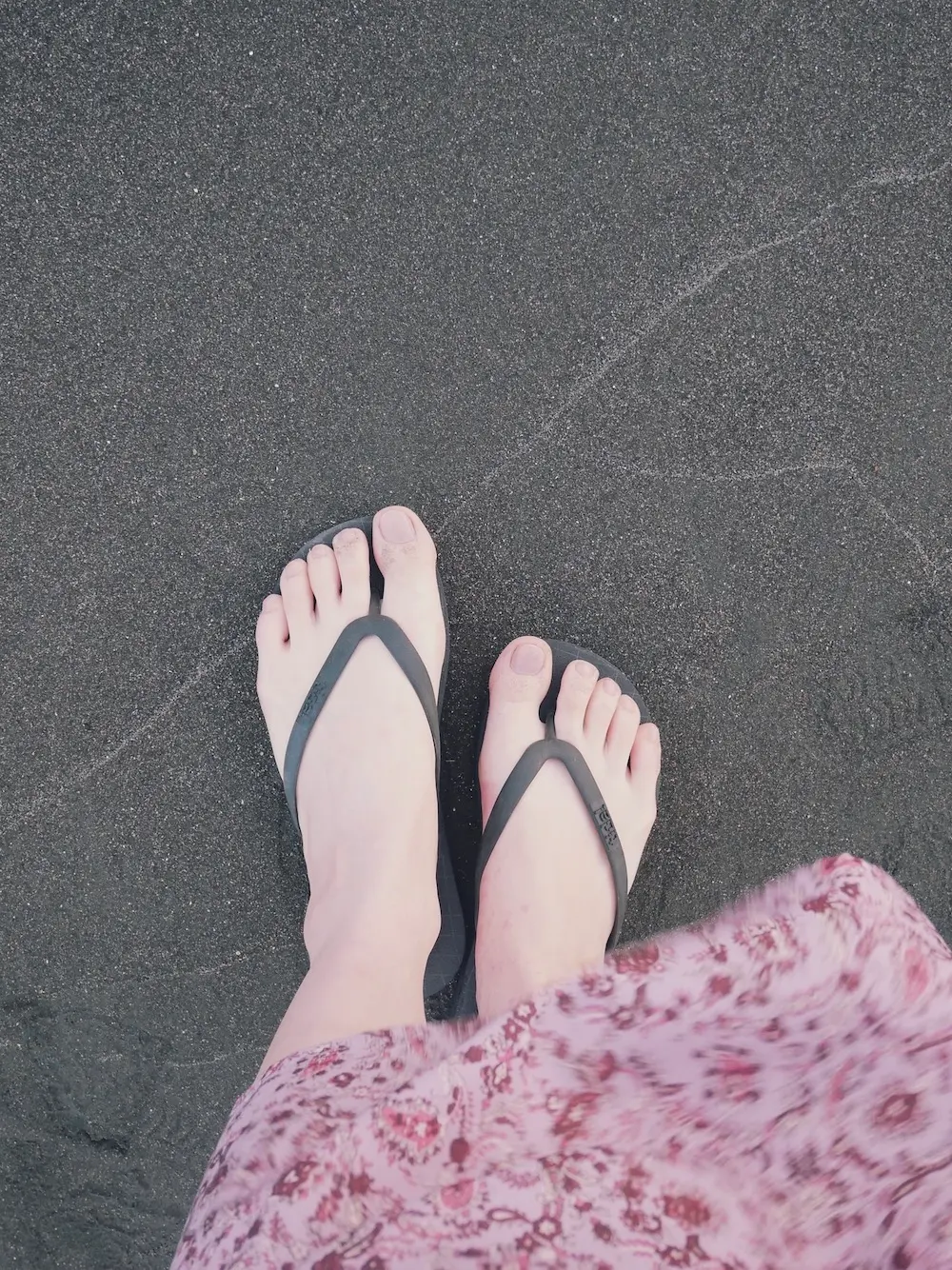 【GU】海へお散歩のワンピース_2
