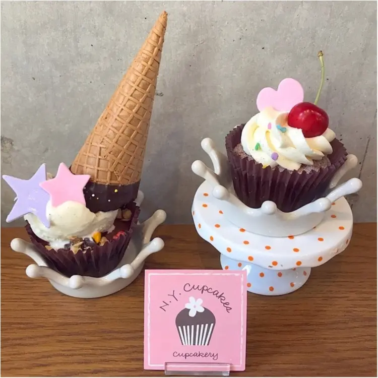 【FOOD】可愛いの大定番♥ 一度は行きたいニューヨークカップケーキ!_6