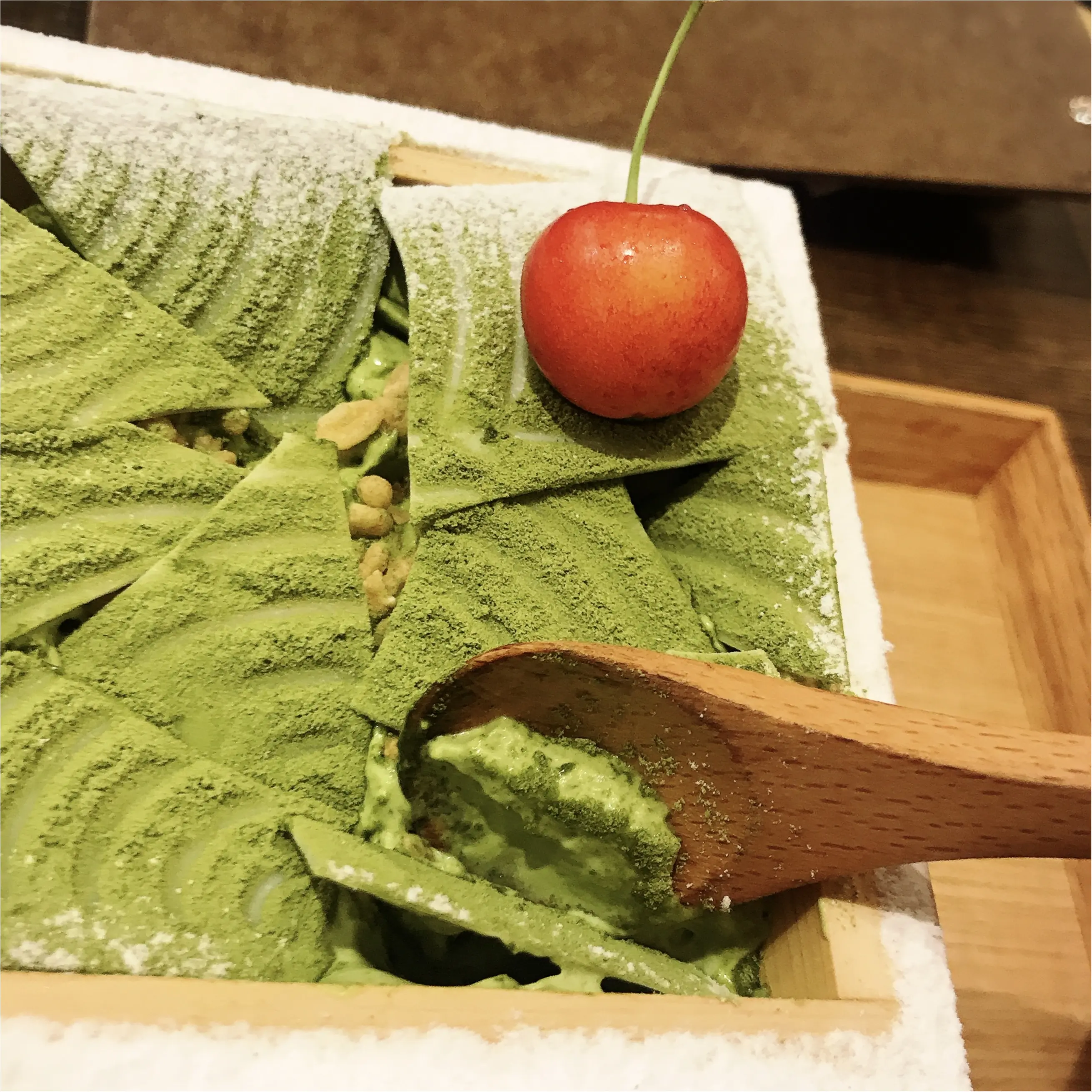 【銀座グルメ】《SALON GINZA SABOU》のフォトジェニックすぎる抹茶パフェ♡_4