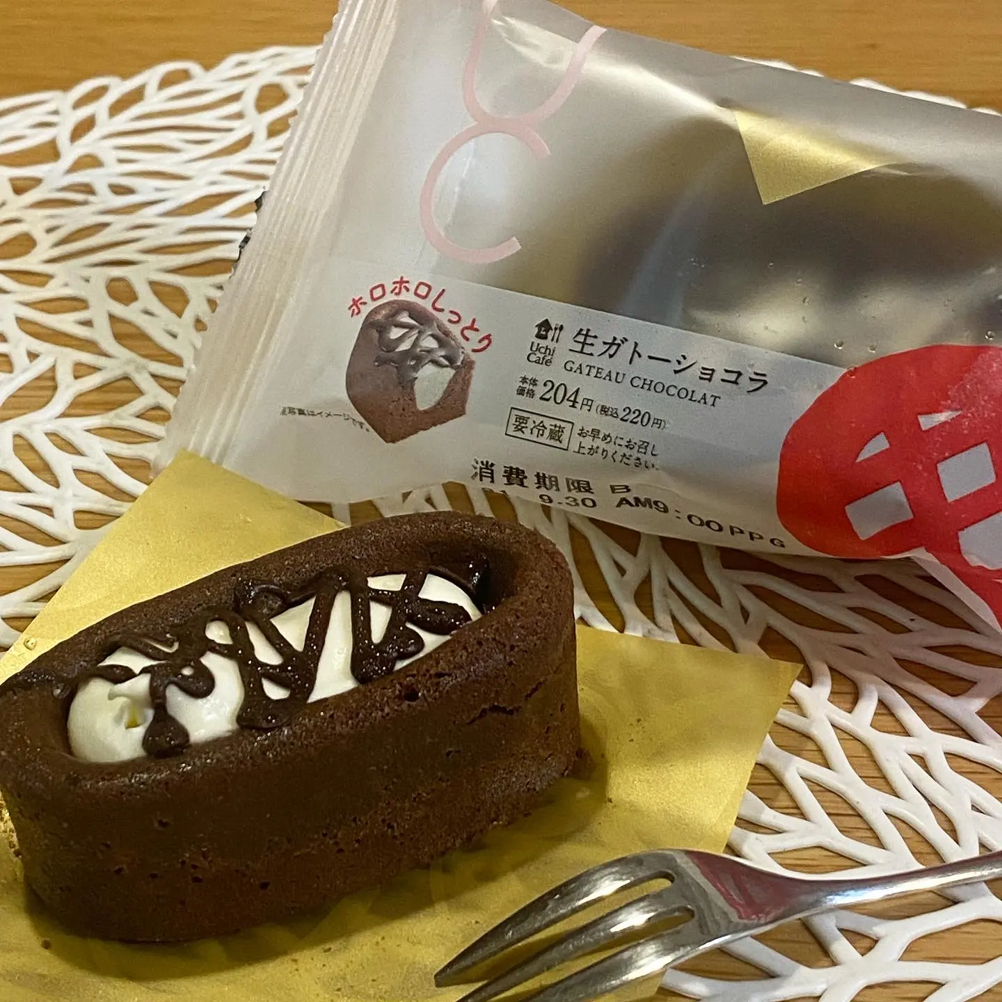 スイーツとパッケージ