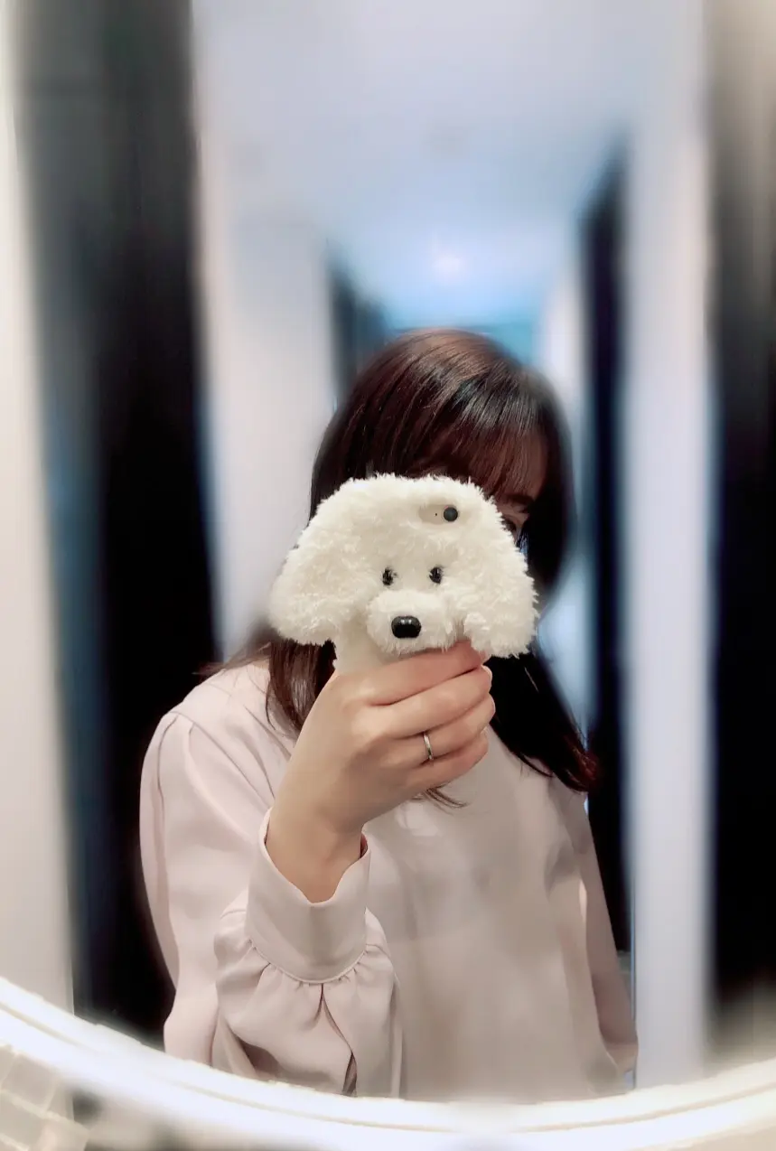 【#韓国ネットショッピング】わんわんスマホケースに一目惚れ♡わんちゃん好きにオススメ!ふかふかで可愛い( ´ ▽ ` )_2