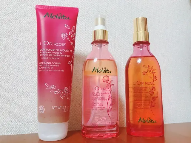 話題のピンクのオイル♡【Melvita メルヴィータ】でメリハリのある美ボディ肌へ♡_1
