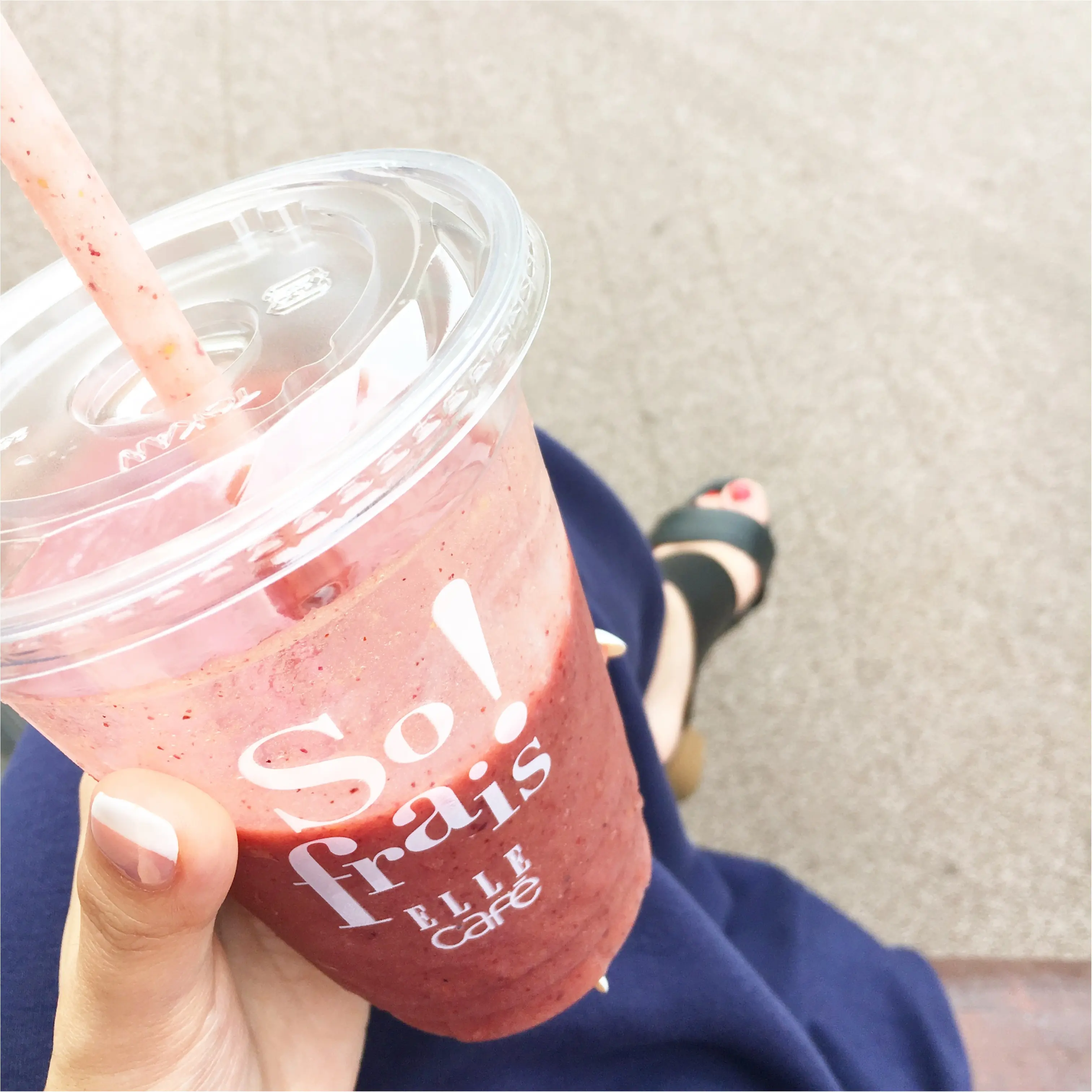ELLE Cafeのコールドプレスジュース_1