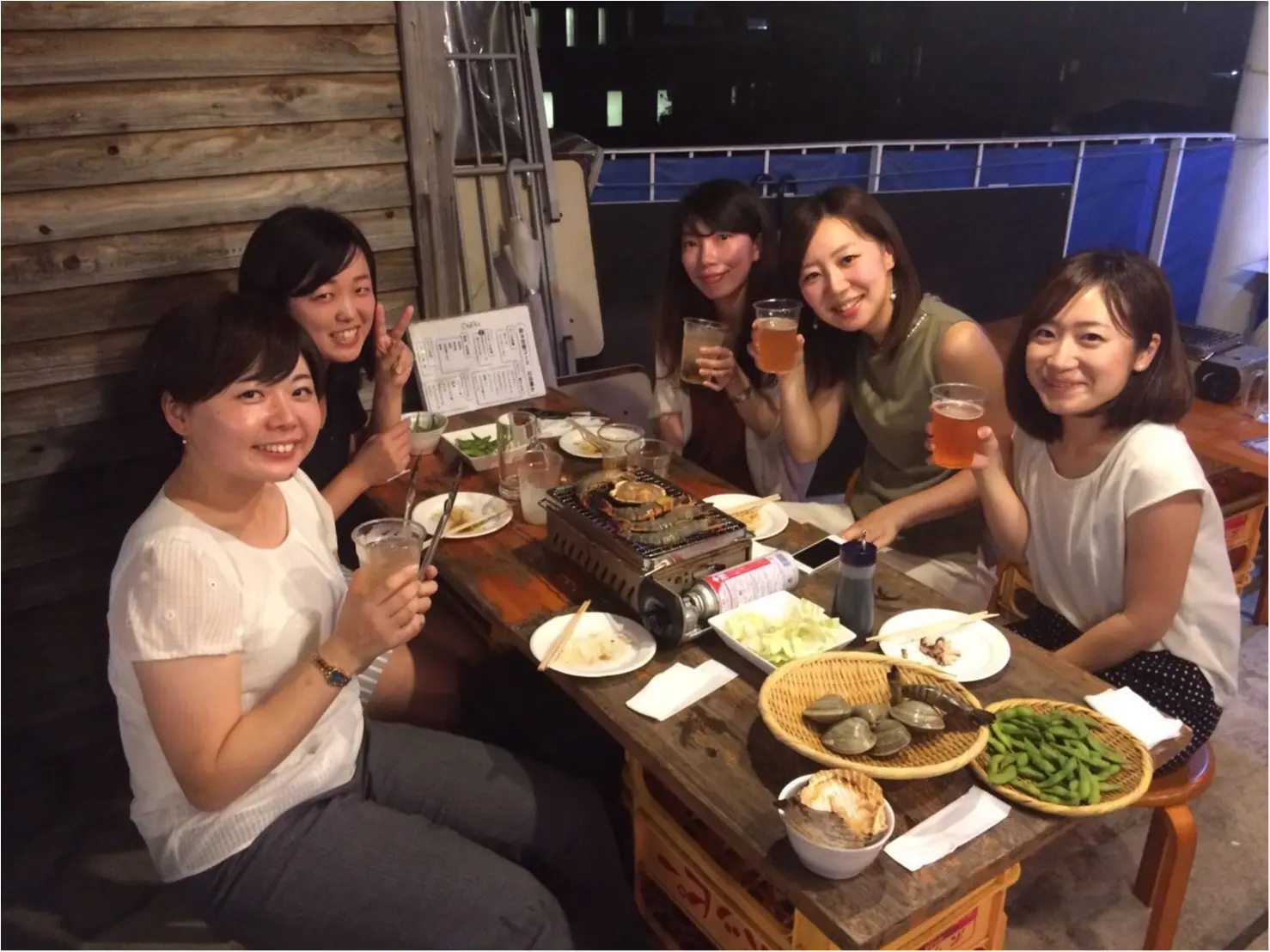恵比寿で浜焼き❤️海鮮が美味しいビアガーデン★★★ _19