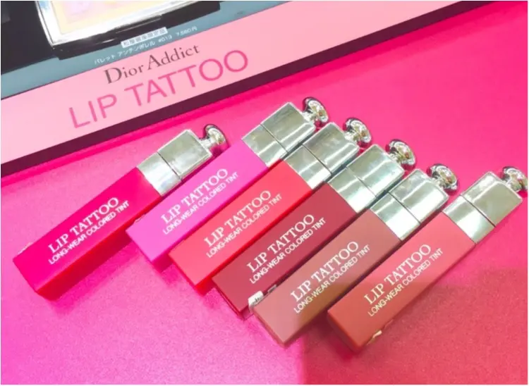 話題のリップが先行発売中❤️10時間耐久⁈【Dior ADDICT】リップタトゥーが超優秀!!_4