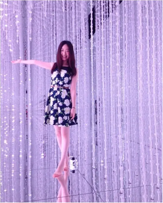【夏のお出掛けスポット/DMM.プラネッツ Art by teamLab】水に浸かったり仰向けになったりして鑑賞する『デジタルアート』が幻想的✨8/31まで!お台場に急げ♩≪samenyan≫_12