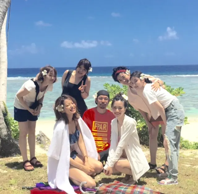 【オフショット】りな&恭子の水着撮影inGuam!2_2