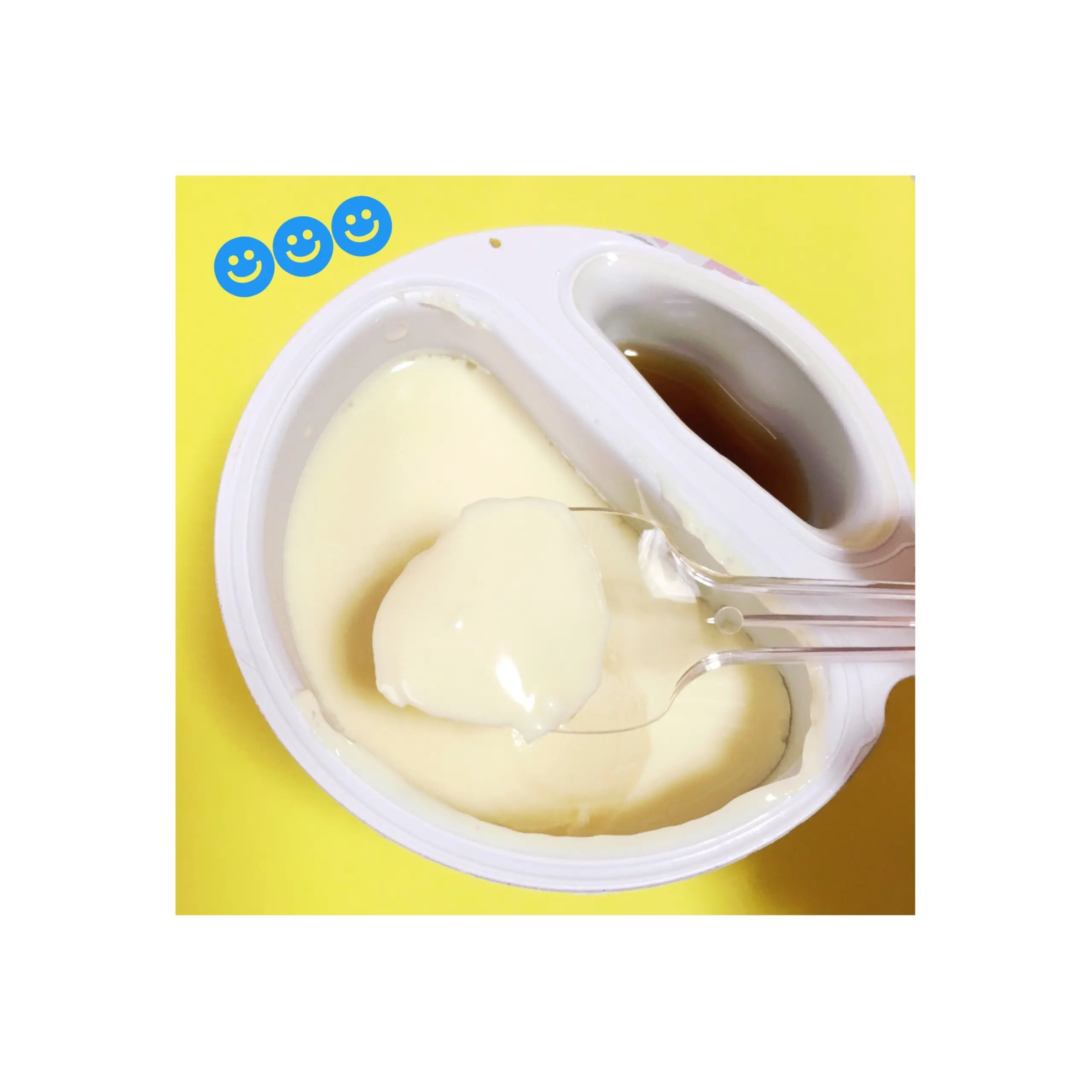 《10/3発売★》【コンビニスイーツ】巷で話題の✨森永ホットケーキ風プリンを食べてみました❤️_3