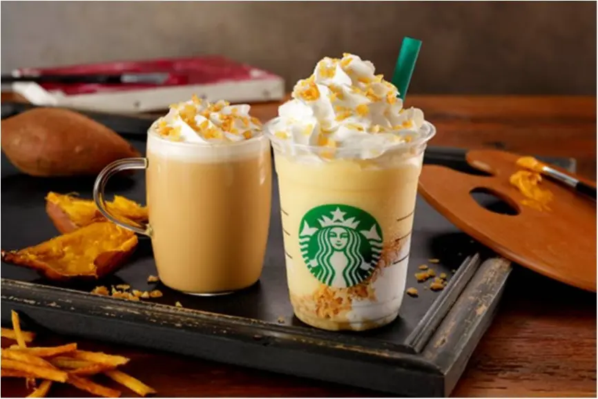 スタバ秋新作第2弾は、#クリスピースイートポテト ♡ 【明日9/13(木)発売】_1