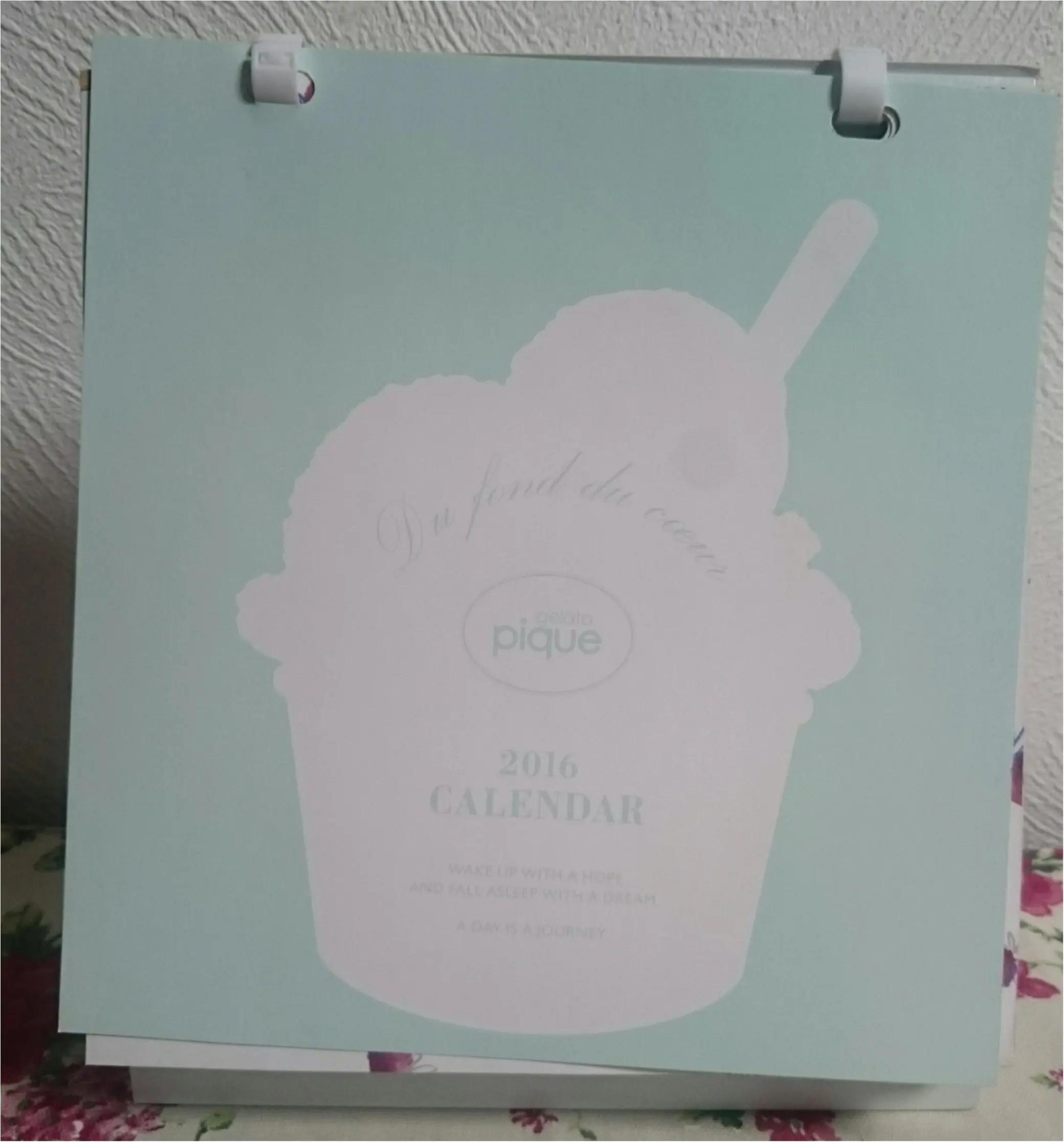 ☆モアハピ部らしくジェラートピケのカレンダーで振り返る2016年、そして2017年に向けて☆_1