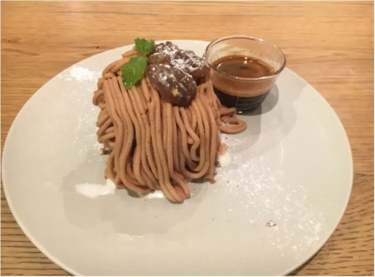 【大阪カフェ】理想のモンブラン見つけた!あったか×冷やっとが絶妙な《モンブランアフォガード》♡_4