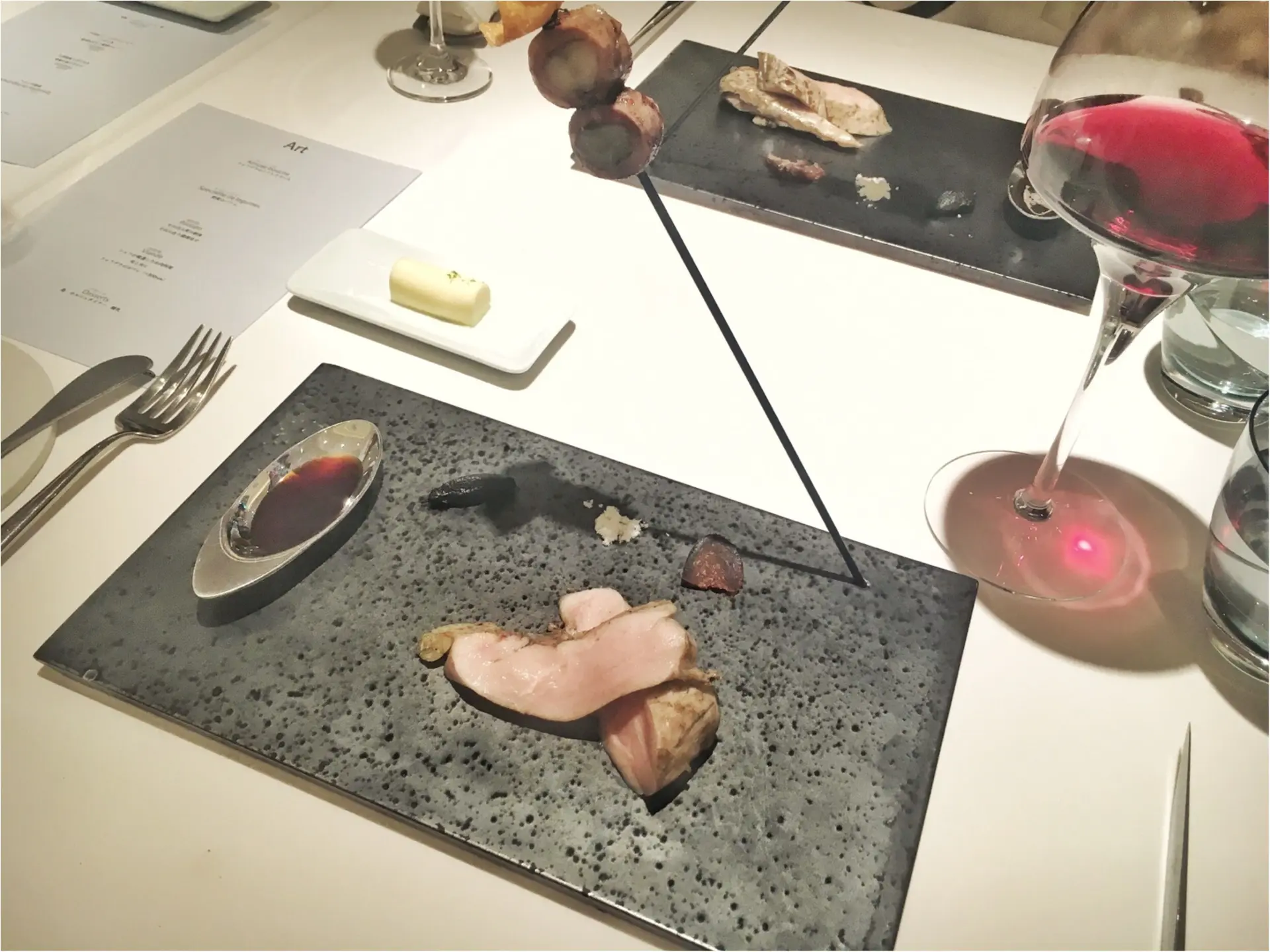 大人気の野菜パフェ&話題の演出デザートも!あのモダンフレンチでお祝いランチをしてきました♡_5