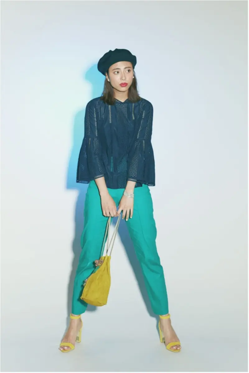 ファッション,2018,夏,ネイビー