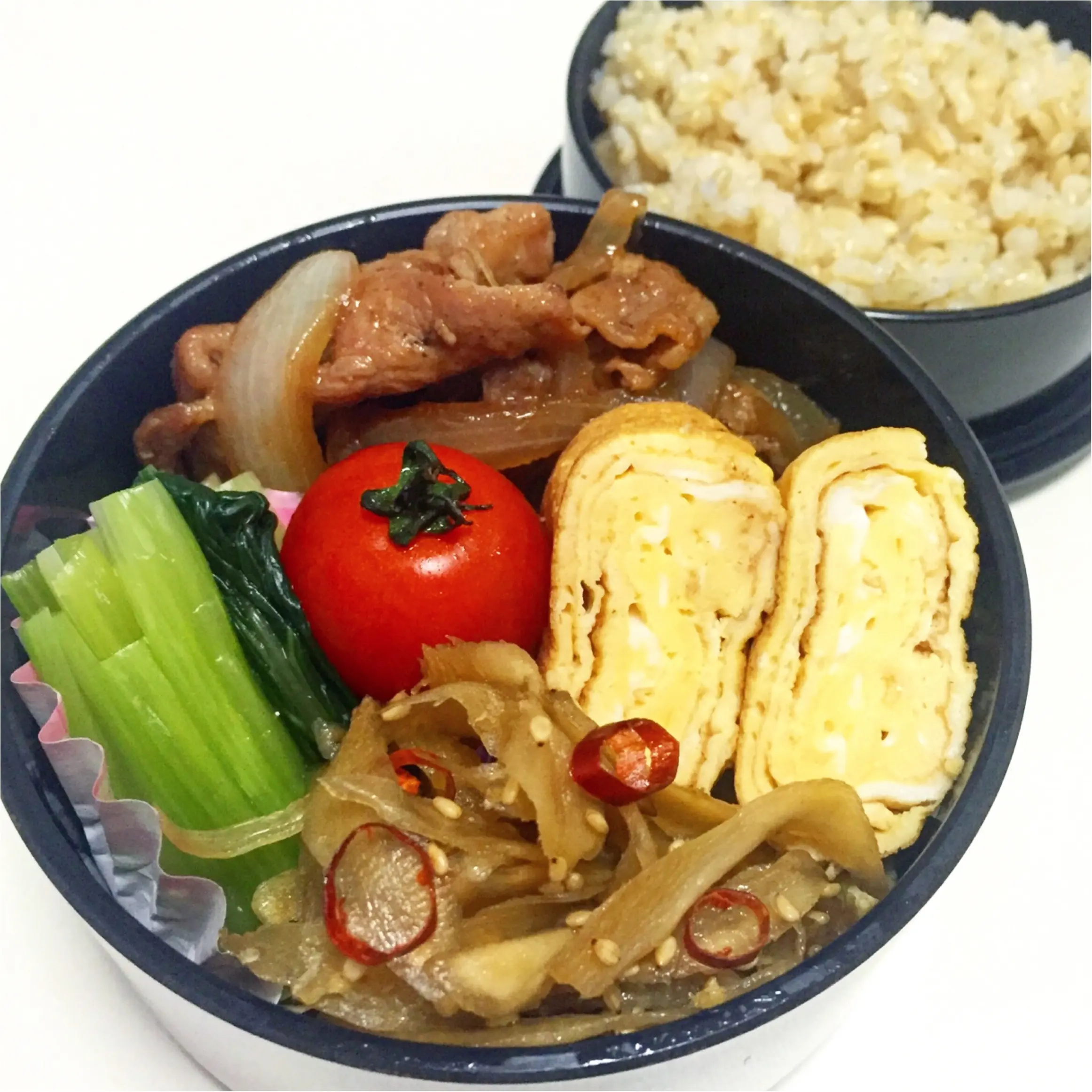【彩りよくお弁当を作るコツ】つくりおきと1週間のお弁当_4